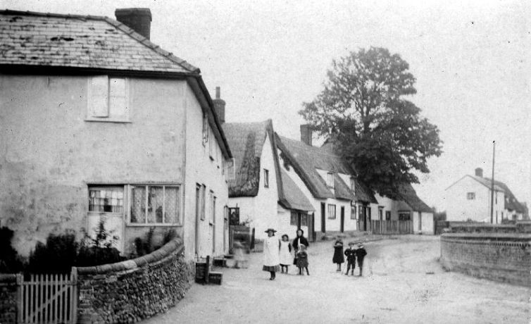 An early picture from Church Street. Date unknown