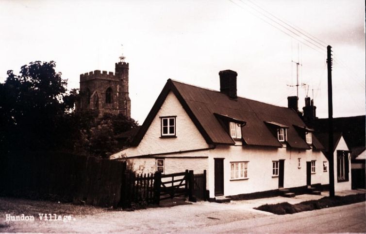 Cottage opposite the the school when it was 3 houses with corrugated roof. With grateful thanks to Gill Shepstone