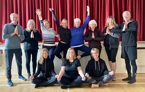 Yoga Classes - Hundon Village Hall